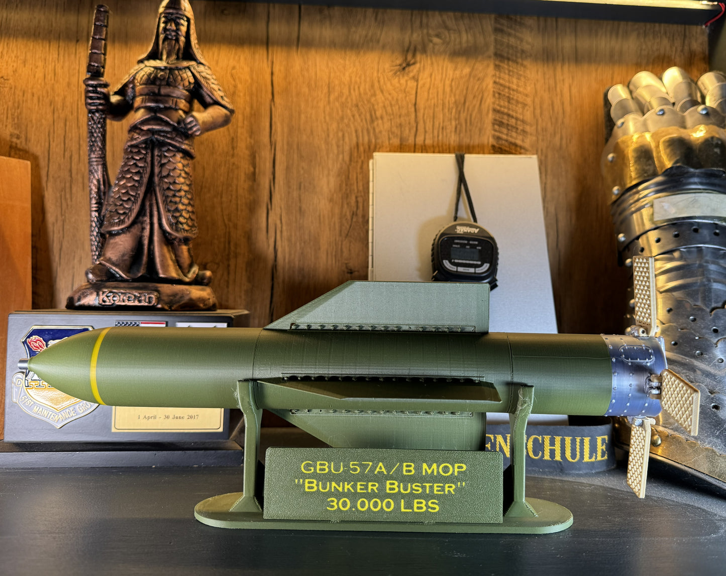 GBU-57 (MOP) — 1:24 Scale Inert Replica — 13.5"