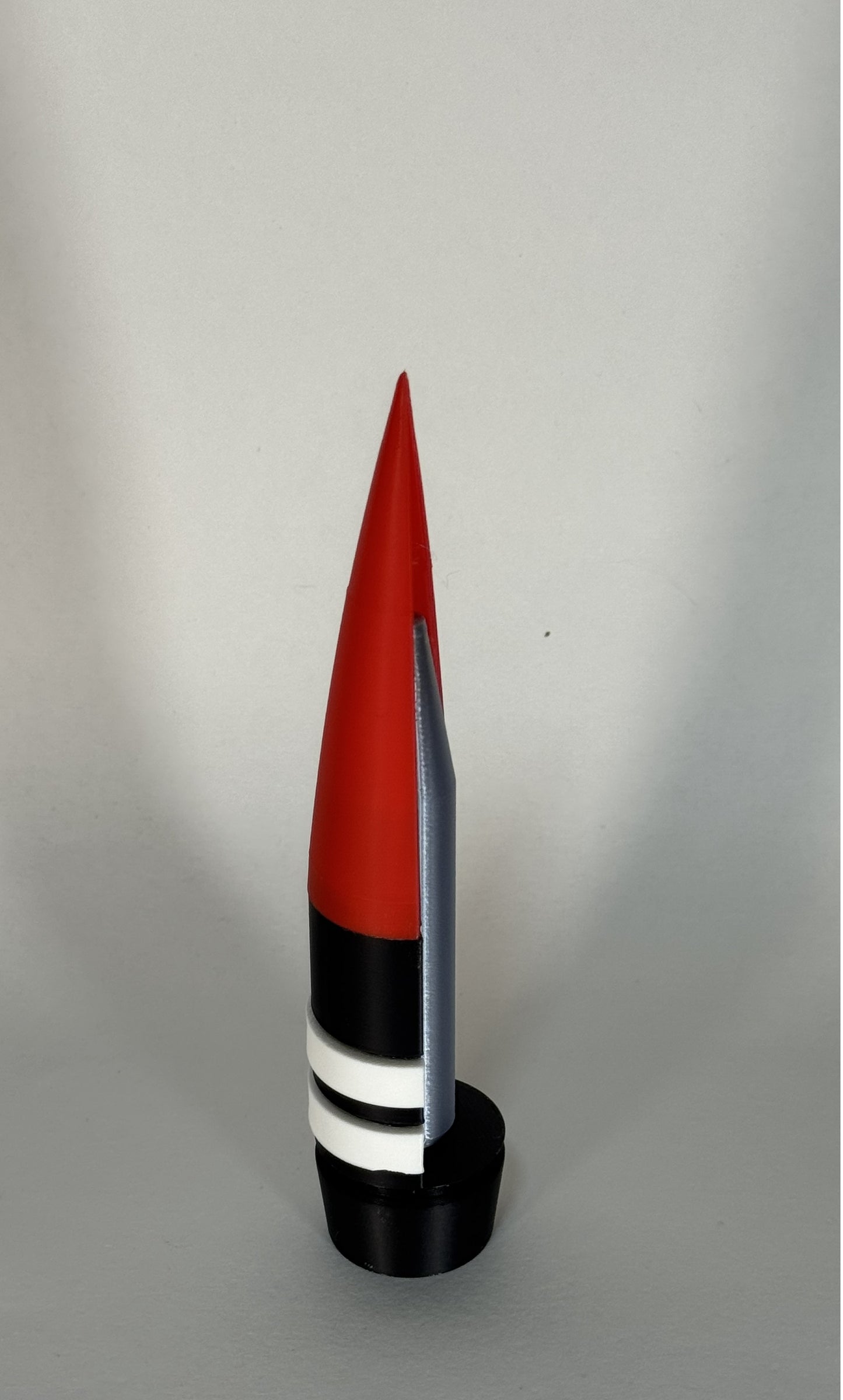 30mm API Cross-Section — 1:1 Scale 3D-Printed Inert Replica (Exposed Penetrator)