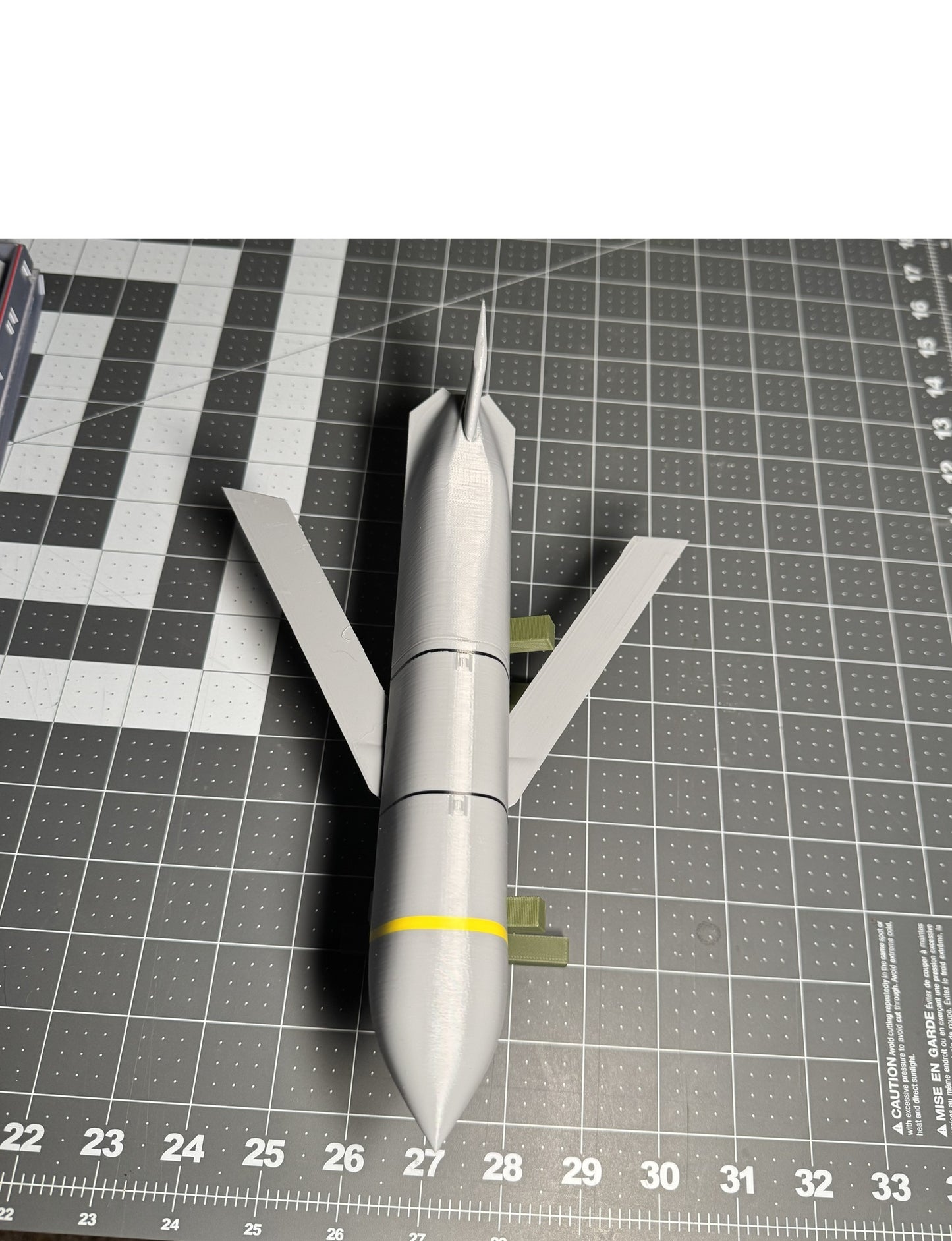 AGM-158 JASSM — 1:14 Scale 3D-Printed Inert Replica (Folding Wings)