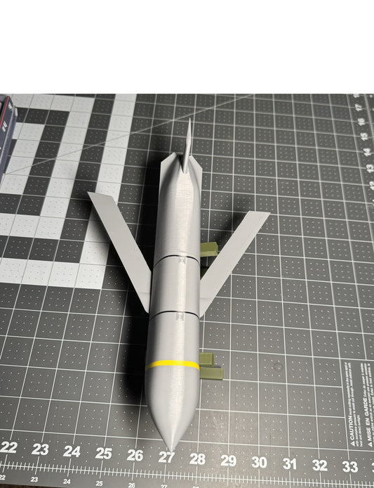 AGM-158 JASSM — 1:14 Scale 3D-Printed Inert Replica (Folding Wings)