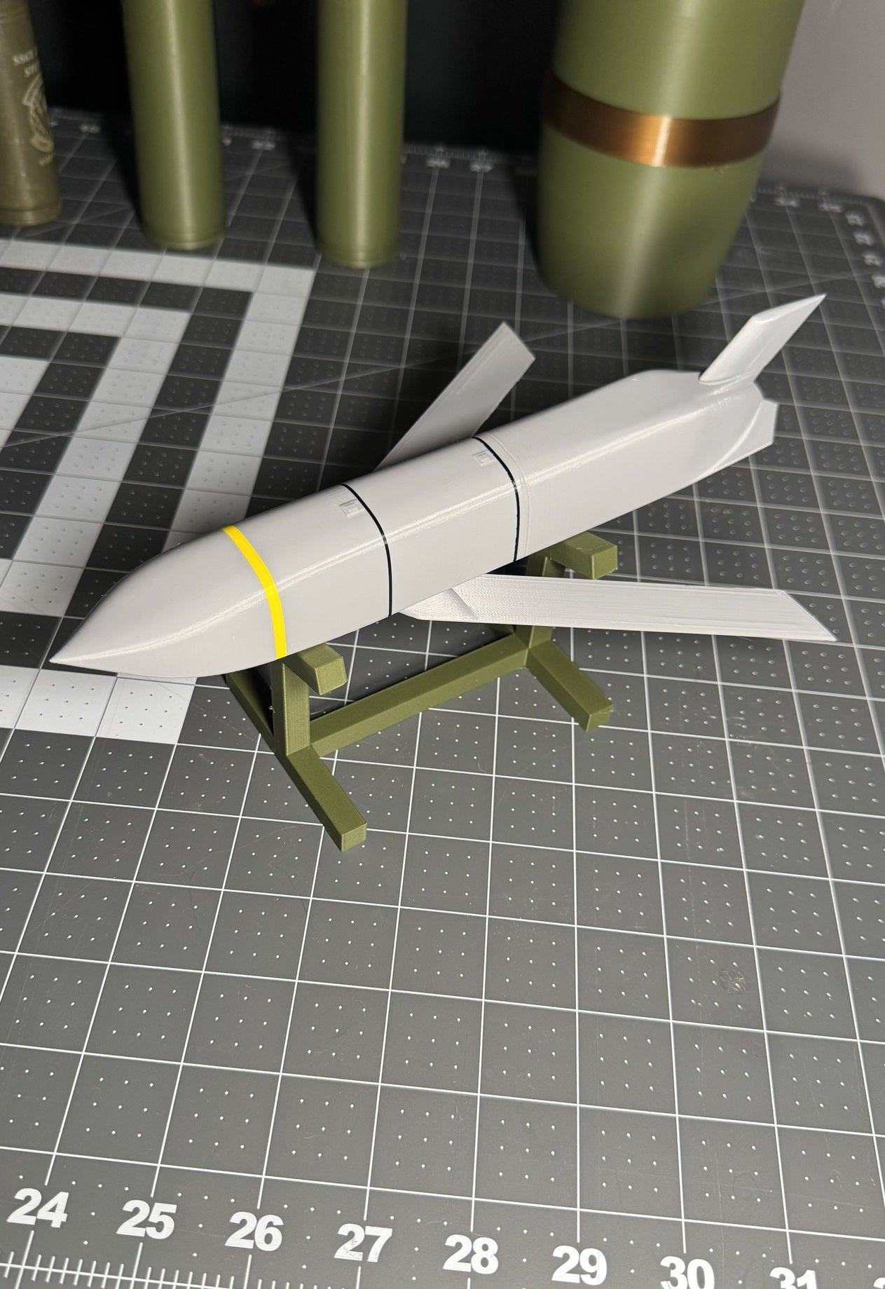 AGM-158 JASSM — 1:14 Scale 3D-Printed Inert Replica (Folding Wings)