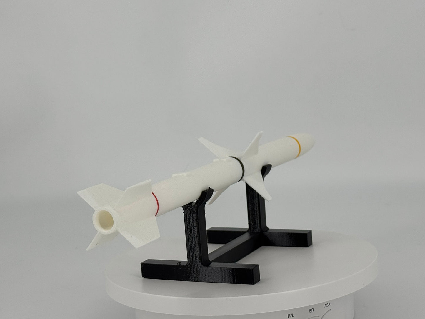 AGM-88 (HARM) — 12" 3D-Printed Inert Replica