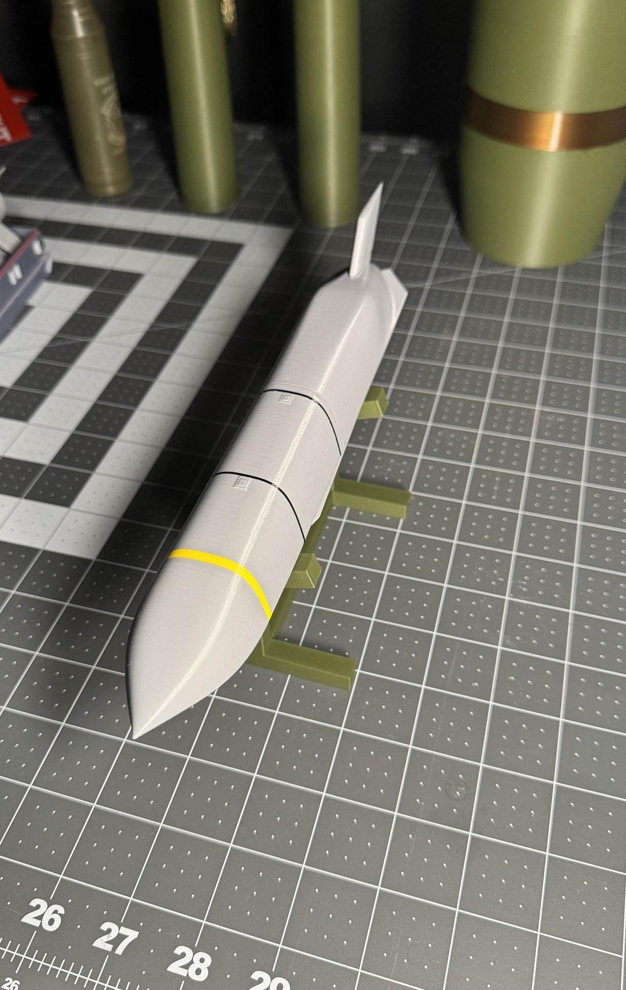 AGM-158 JASSM — 1:14 Scale 3D-Printed Inert Replica (Folding Wings)