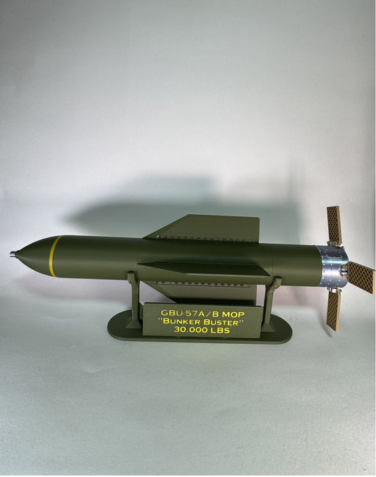 GBU-57 (MOP) — 1:24 Scale Inert Replica — 13.5"